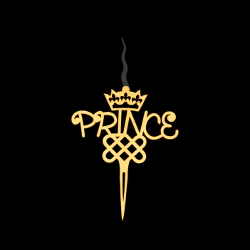 Prince Acrylic Cake Topper Candle - Cake Candles For Birthday, Anniversary Decoration